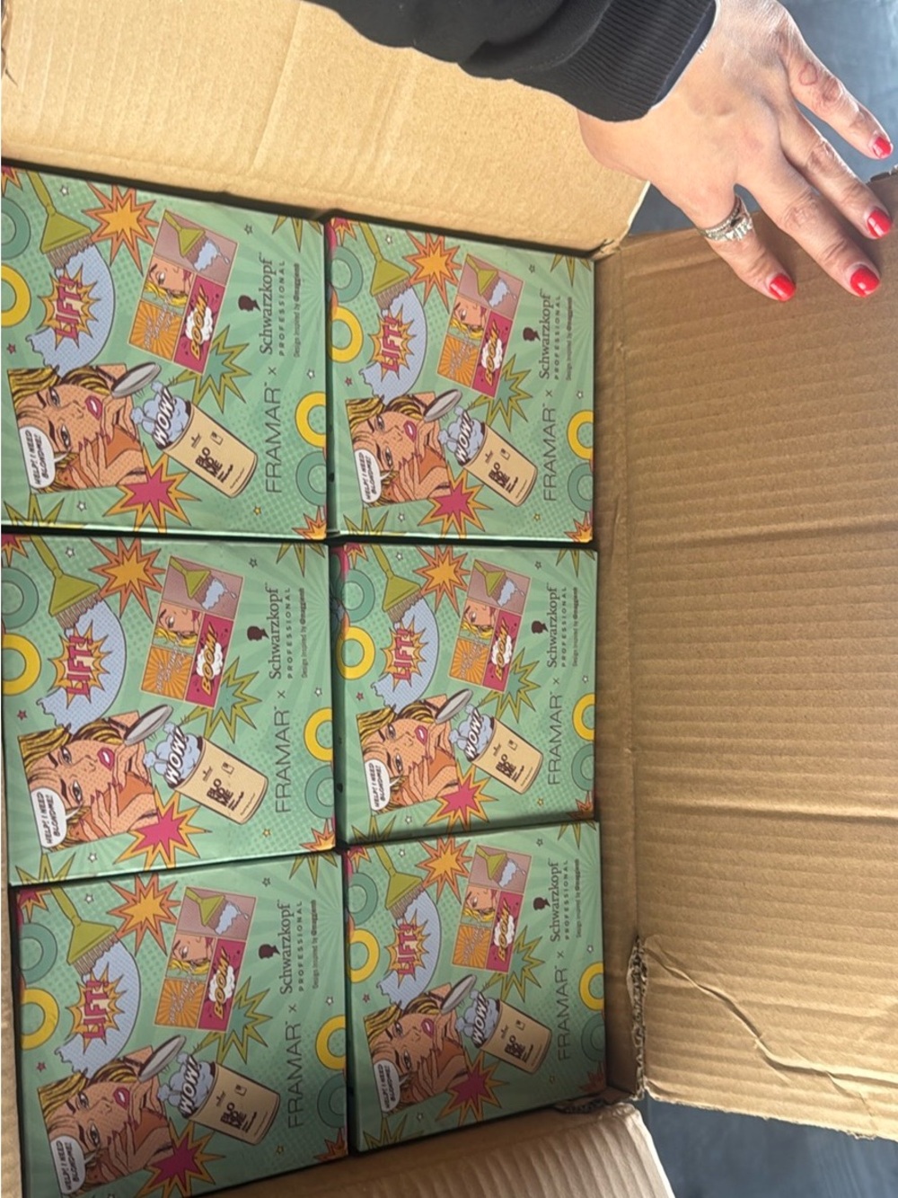 (30boxes)Schwarzkopf Professional Limited Edition Framar Pop Up Foil Sheets 5x11 - Picture 2 of 7